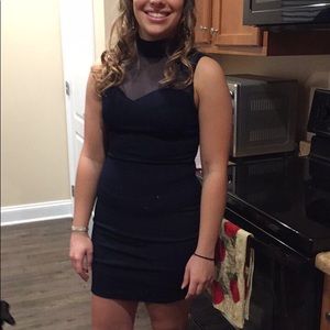 Sparkly, Navy cocktail dress